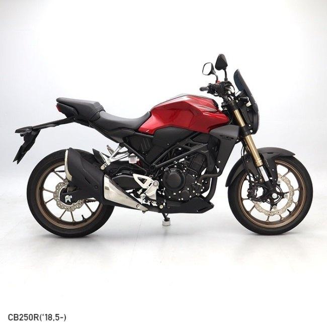 ENDURANCE エンデュランス メーターバイザーロングセット＋取り付けキット スクリーンカラー：スモーク CB125R CB250R HONDA ホンダ メーターバイザー 外装