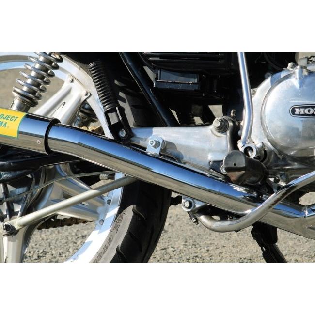 RPM アールピーエム フルエキゾーストマフラー サイレンサーアウターカバー素材：ステンレス HAWK II HONDA ホンダ マフラー
