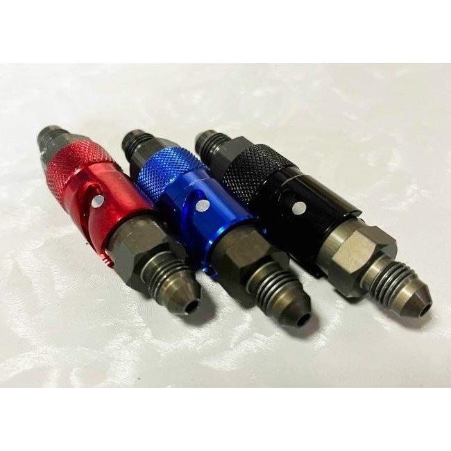 MAD DOG マッドドッグ ブレーキクイックリリースコネクター＋専用ショートブレーキホースセット カラー：ブルー その他ブレーキパーツ ブレーキ | MAD DOG | 03