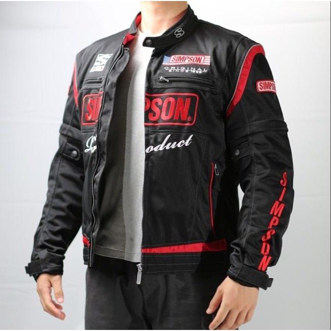 あか様確認用 SIMPSON シンプソン NSM-D02 ライダースメッシュジャケット サイズ：LL