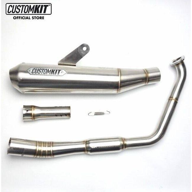 CustomKit カスタムキット フルエキゾーストマフラー Stream XSR155