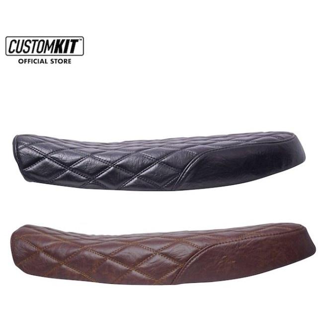 Kawasaki W175用シート ブラウン 破れなし　美品 CustomKit カスタムキット Cafe Seat Diamond W175 カラー