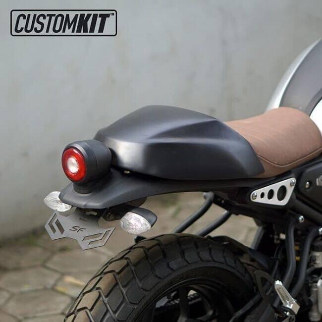 CustomKit カスタムキット Seat Cover XSR155 カラー：Black YAMAHA