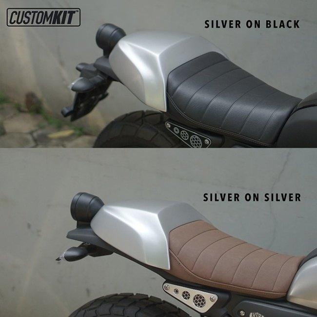 CustomKit カスタムキット Seat Cover XSR155 カラー:Silver CustomKit カスタムキット Seat Cover XSR155 カラー:Silver