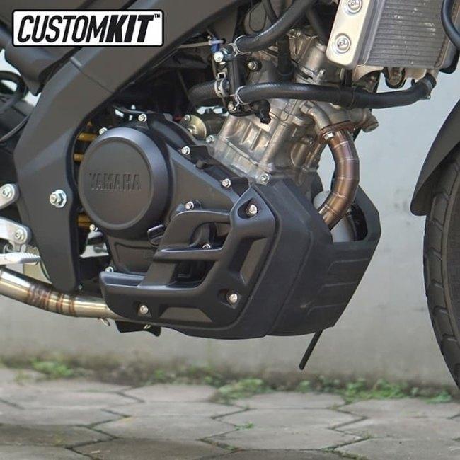 CUSTOMKIT XSR155 XSR125 エンジンカバー CustomKit カスタムキット Engine Cover XSR155 カラー：Black YAMAHA