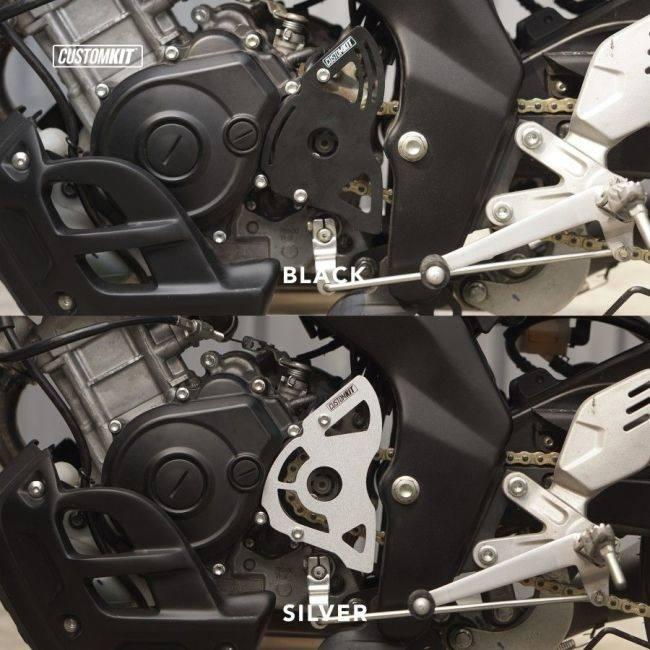 CustomKit カスタムキット Gear Cover X3 XSR155 カラー：Black YAMAHA ヤマハ スプロケットカバー 外装 | ブランド登録なし | 03