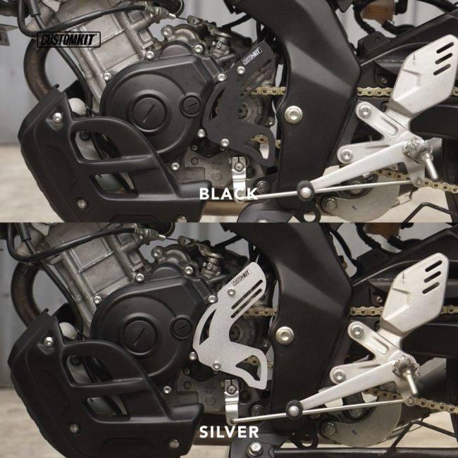 CustomKit カスタムキット Gear Cover X2 XSR155 カラー：Silver YAMAHA ヤマハ スプロケットカバー 外装 |  | 02