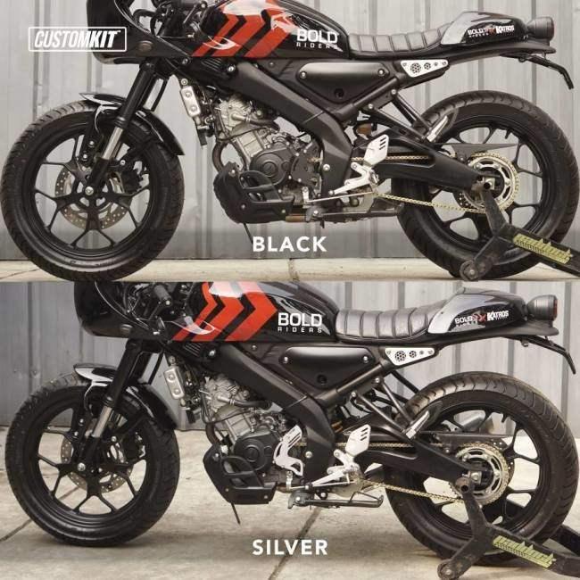 CustomKit カスタムキット Gear Cover X2 XSR155 カラー：Silver YAMAHA ヤマハ スプロケットカバー 外装 |  | 03
