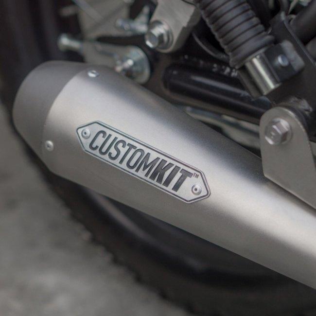 CustomKit カスタムキット フルエキゾーストマフラー Cone W175