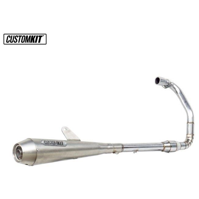 CustomKit カスタムキット フルエキゾーストマフラー Cone W175