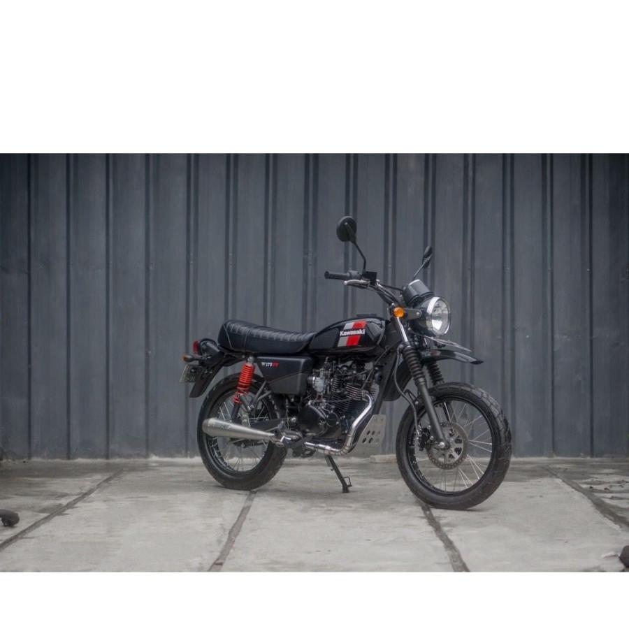 CustomKit カスタムキット フルエキゾーストマフラー Cone W175 TR