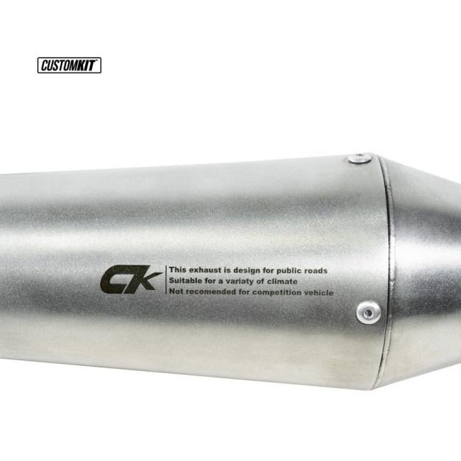 CustomKit カスタムキット フルエキゾーストマフラー Cone W175 TR