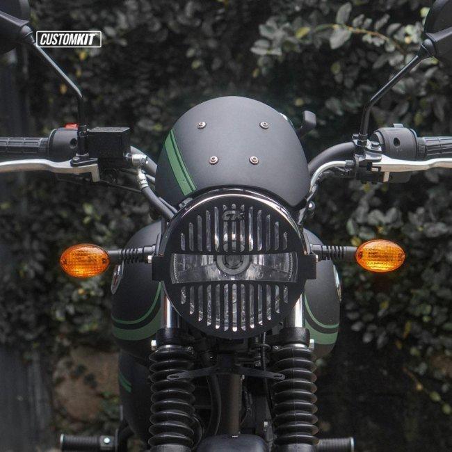CustomKit カスタムキット Headlight Cover W175 XSR155 7インチヘッド