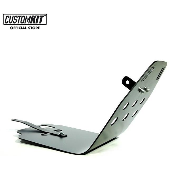 CustomKit カスタムキット Skid Plate ALU W175 Black 3 KAWASAKI カワサキ アンダーガード・スキッドプレート フレーム |  | 02