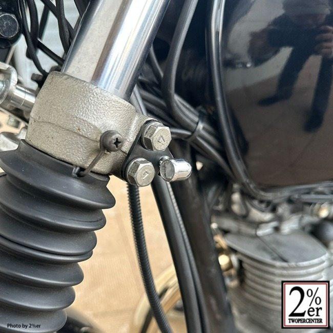 スタービーンズウィンカー　4個セット クロームメッキ 公認スタービーンズウインカー 4個セット クロームメッキ / 2％er