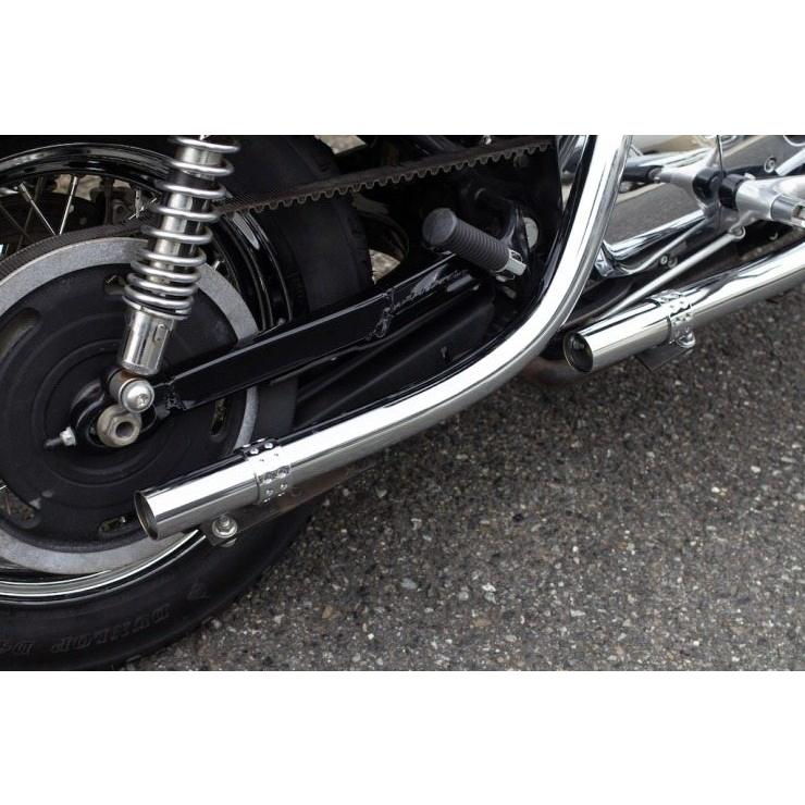 Motor Rock モーターロック オールドスタイル手曲げマフラー スポーツ