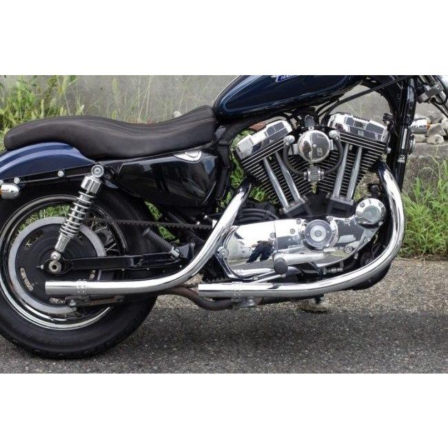 Motor Rock モーターロック オールドスタイル手曲げマフラー スポーツ
