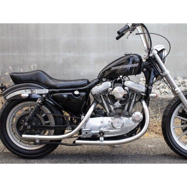 Motor Rock モーターロック オールドスタイル手曲げマフラー Motor Rock モーターロック オールドスタイル手曲げマフラー