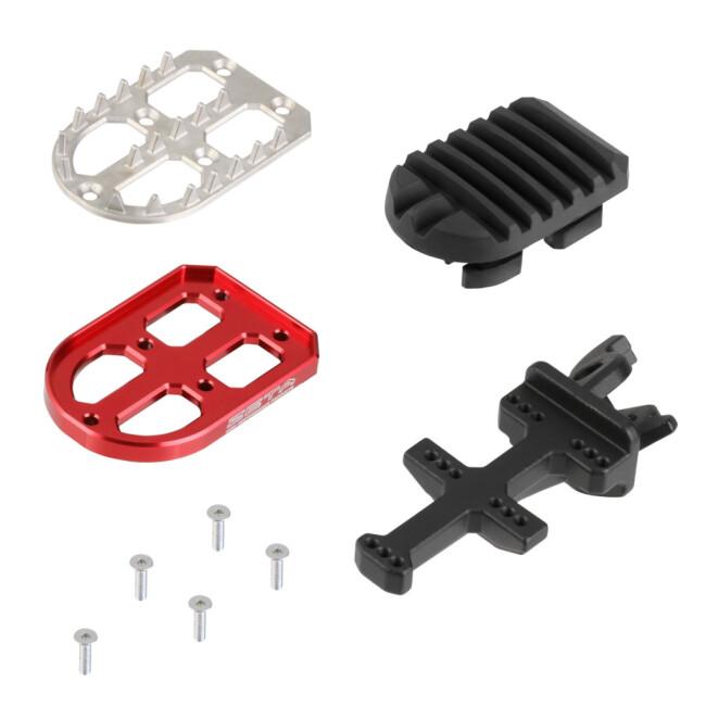 ZETA ジータ アドベンチャーフットペグ カラー：ブラック CRF250L CRF250 RALLY CRF1000L アフリカツイン CRF1100L XL750 トランザルプ CRF300L CRF300RALLY | ZETA | 04