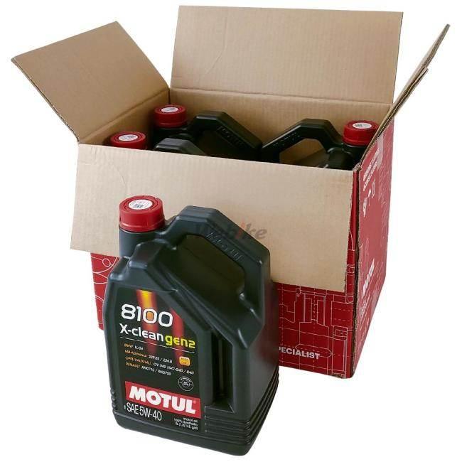 MOTUL モチュール 【ケース】8100 X-clean GEN2 (エクスクリーン ジェン2) 【四輪用】【5W-40】【5L×4】【4サイクルオイル】 4サイクルオイル オイル | MOTUL | 01