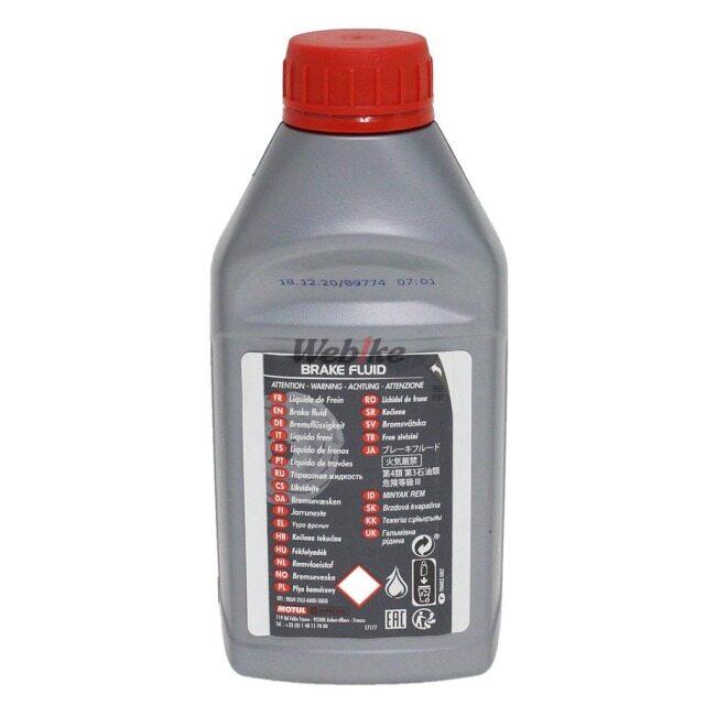 MOTUL モチュール 【ケース】RBF600 FACTORY LINE BRAKE FLUID (ファクトリーライン ブレーキフルード) DOT4【0.5L×12】 ブレーキフルード・クラッチフルードの画像