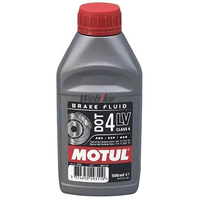 MOTUL モチュール 【ケース】DOT 4 LV (DOT LV) 【0.5L×12】 ブレーキフルード・クラッチフルード ブレーキの画像