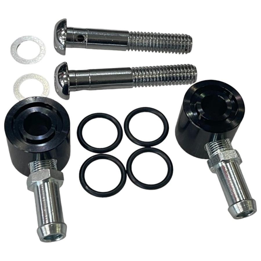 Ken’s factory ケンズファクトリー 【Next Level：ネクスト レベル】External Breather Kit カラー：Black Anodized ブリーザーキット エンジンパーツ | ブランド登録なし