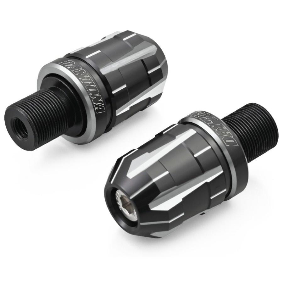 DAYTONA デイトナ PREMIUM ZONE(プレミアムゾーン) バーエンドプラグ TECHNO カラー：アッシュシルバー  Ninja ZX-10R H2 CARBON KAWASAKI カワサキ バーエンド | DAYTONA（バイク用品）