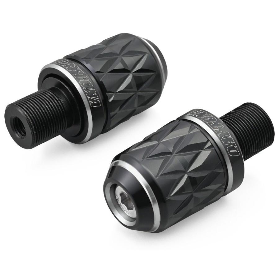 DAYTONA デイトナ PREMIUM ZONE(プレミアムゾーン) バーエンドプラグ KIRIKO カラー：アッシュシルバー  Ninja ZX-10R H2 CARBON KAWASAKI カワサキ バーエンド | DAYTONA（バイク用品）