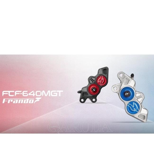 frando フランド ブレーキキャリパー 【FCF-640MGT】4POT モノブロックキャリパー 30／34mm 40mm カラー：シルバー／ブルー / カラー：左側 キャリパー | Frando | 13