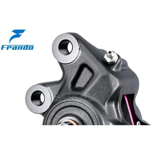 frando フランド ブレーキキャリパー 【FCF-640MGT】4POT モノブロックキャリパー 30／34mm 40mm カラー：シルバー／ブルー / カラー：左側 キャリパー | Frando | 01