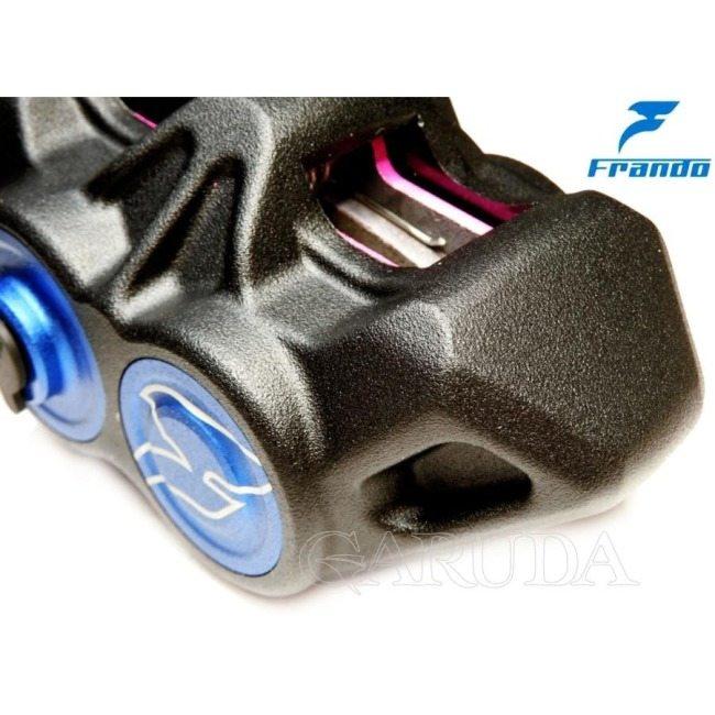 frando フランド ブレーキキャリパー 【FCF-640MGT】4POT モノブロックキャリパー 30／34mm 40mm カラー：シルバー／ブルー / カラー：左側 キャリパー | Frando | 09