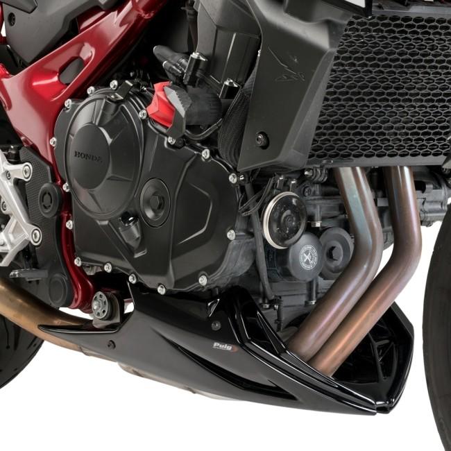 Puig プーチ エンジンスポイラー (Engine Spoilers) カラー：ブラック CB750 HORNET HONDA ホンダ スポイラー・ウイング 外装