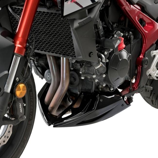 Puig プーチ エンジンスポイラー (Engine Spoilers) カラー：ブラック CB750 HORNET HONDA ホンダ スポイラー・ウイング 外装