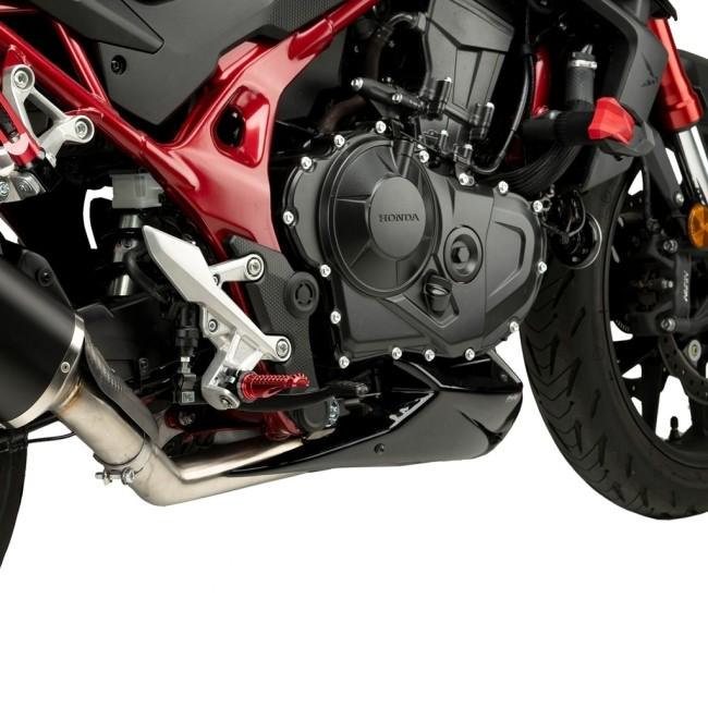 Puig プーチ エンジンスポイラー (Engine Spoilers) カラー：ブラック CB750 HORNET HONDA ホンダ スポイラー・ウイング 外装