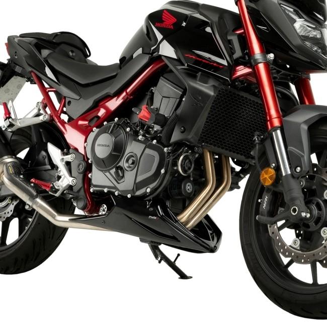 Puig プーチ エンジンスポイラー (Engine Spoilers) カラー：ブラック CB750 HORNET HONDA ホンダ スポイラー・ウイング 外装