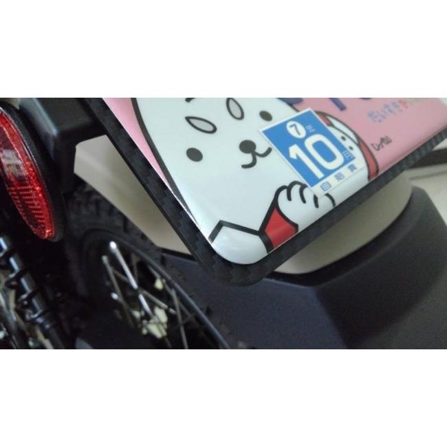 MOTO SERVICE EDGE モトサービスエッジ カーボンライクナンバーバック