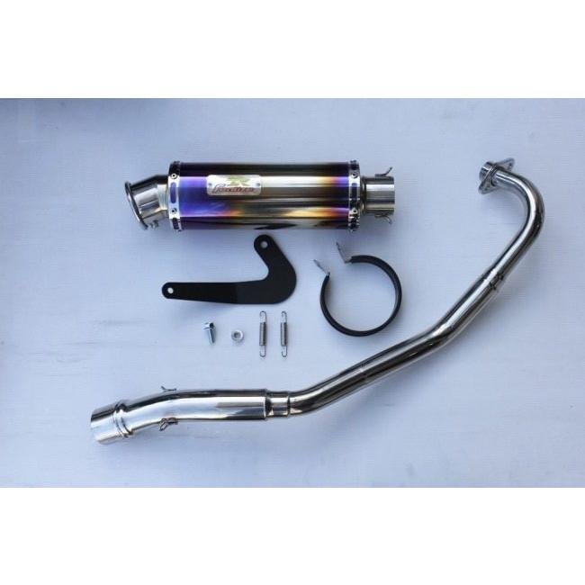 モンキー 125 マフラー チタン リアライズ エンプレス ダウンタイプ モンキー125/ダウンタイプ エンプレス SUS | マフラーパーツの