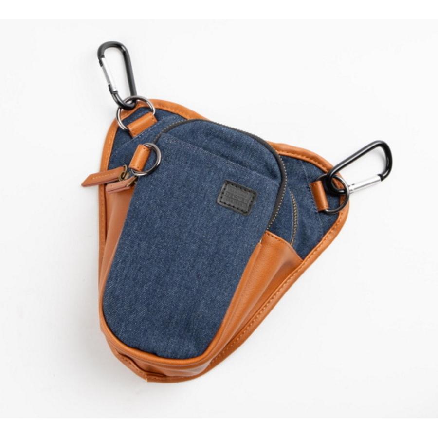 DEGNER デグナー チョークバッグ／CHALK BAG カラー：ブラウンネイビー ウエストポーチ・ヒップバッグ バッグ | DEGNER