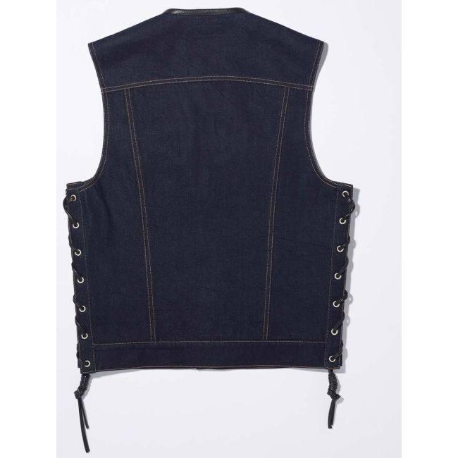 KADOYA カドヤ K'S ブラック レザー ベスト 3L　牛革　バイクウエア Amazon | カドヤ(KADOYA) K'S LEATHER バイク用レザーベスト ZC