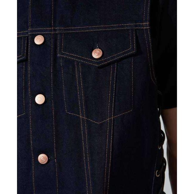 カドヤ KADOYA SOLID BIKER VEST [K'S LEATHER＆K'S PRODUCT