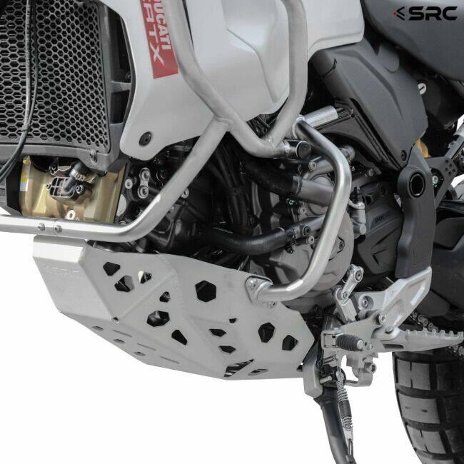 SRC エスアールシー クラッシュバー(エンジンガード) アッパー＆ロワー セット FOR Desert X DesertX DUCATI ドゥカティ エンジンガード フレーム
