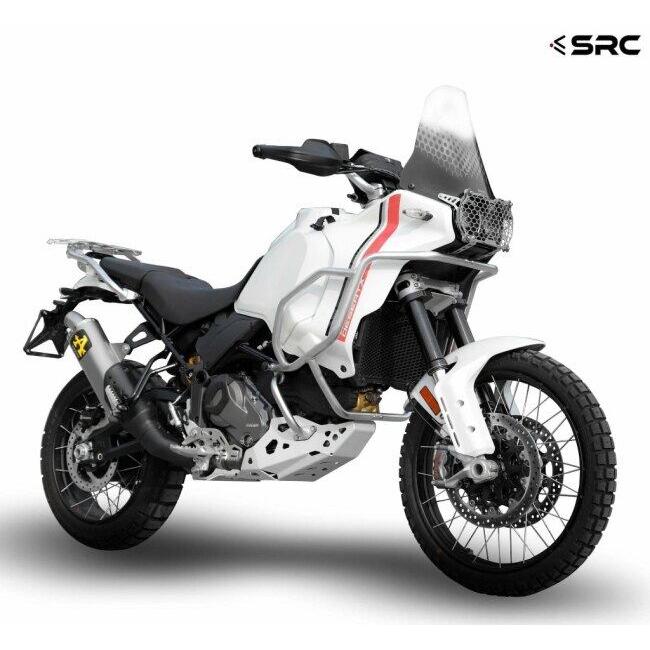 SRC エスアールシー クラッシュバー(エンジンガード) アッパー＆ロワー セット FOR Desert X DesertX DUCATI ドゥカティ エンジンガード フレーム