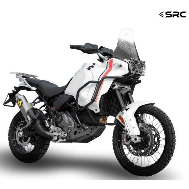 SRC エスアールシー クラッシュバー(エンジンガード) アッパー＆ロワー セット FOR Desert X DesertX DUCATI ドゥカティ エンジンガード フレーム