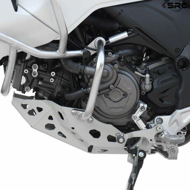 SRC エスアールシー クラッシュバー(エンジンガード) アッパー＆ロワー セット FOR Desert X DesertX DUCATI ドゥカティ エンジンガード フレーム