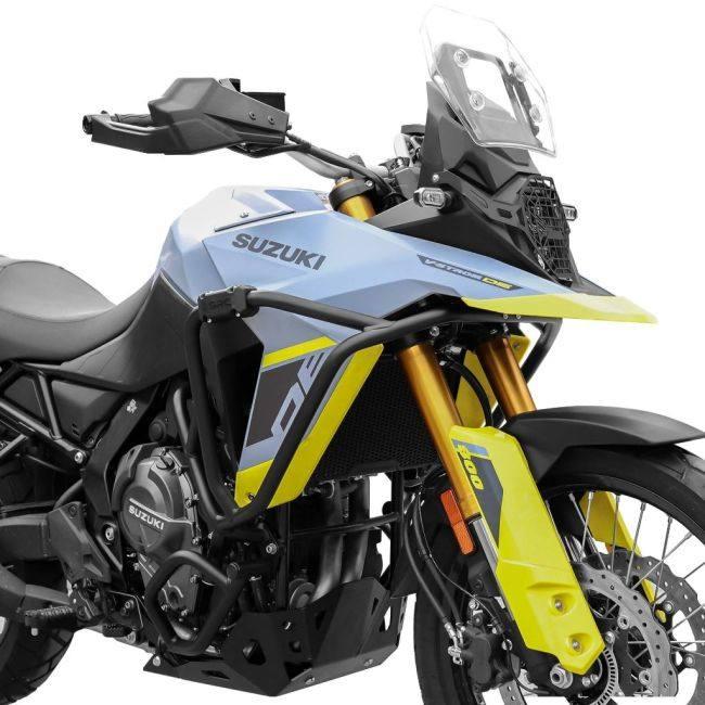 SRC エスアールシー クラッシュバー フル タイプ：ブラック V-STROM 