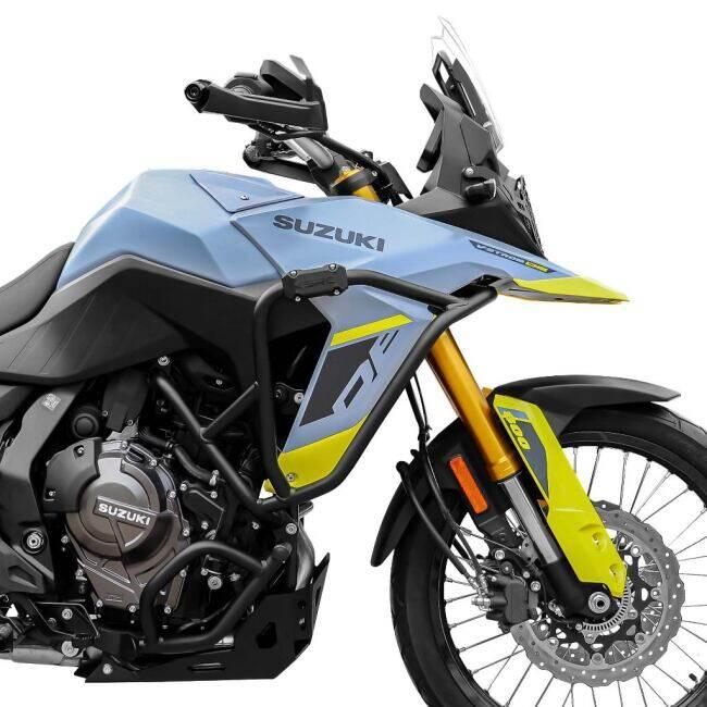 SRC エスアールシー クラッシュバー(エンジンガード) アッパー＆ロワー セット FOR Vストローム800DE V-STROM 800DE SUZUKI スズキ エンジンガード フレーム | SRC | 10
