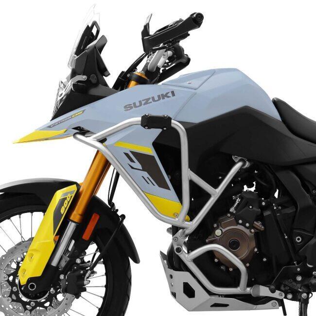 SRC エスアールシー クラッシュバー(エンジンガード) アッパー＆ロワー セット FOR Vストローム800DE V-STROM 800DE SUZUKI スズキ エンジンガード フレーム | SRC | 08