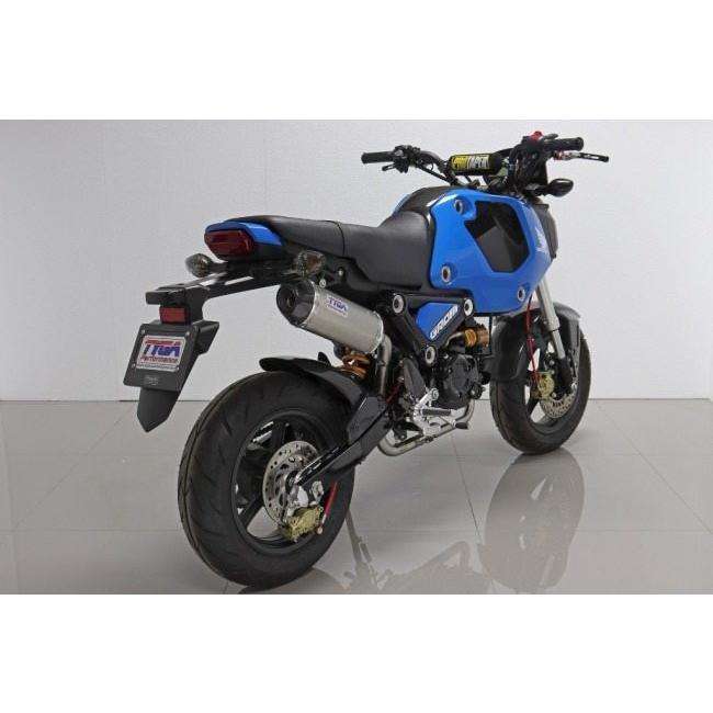 新型グロム GROM フルエキ マフラー 社外 センター2本出し JC92 砲弾 新型グロム GROM フルエキ マフラー 社外 センター2本出し JC92