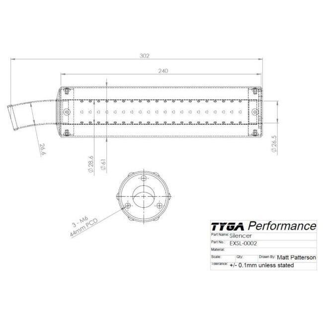TYGA Performance（タイガパフォーマンス） アルミ製2ストショーティー